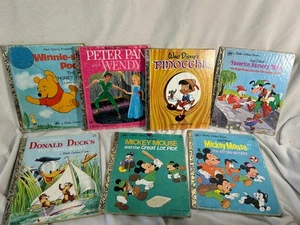 Vintage Walt Disney Little Golden Book Lot - Picture 1 of 19