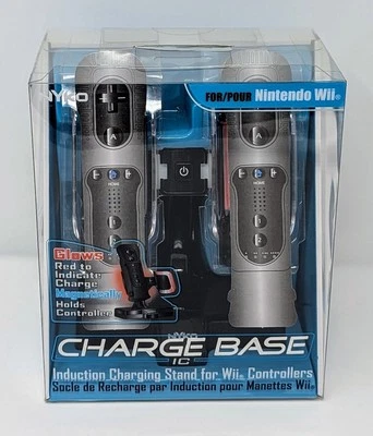 Nintendo Wii Nyko Black Charge Base Rechargeable Battery Pack - New - Sealed! - Image 1 of 4