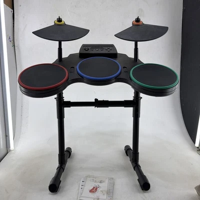 Guitar Hero Sony PS3 wireless drum set and instruction/stickers - Image 1 of 4