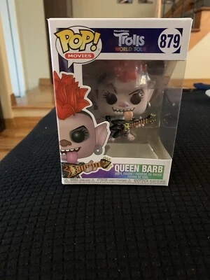 Figura de acción Trolls de películas Funko Pop de 3,75 pulgadas - Queen Barb #879 Foto 1 de 4