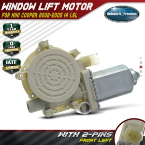 Window Lift Motor Front Driver Side for Mini Cooper 1.6L 2002-2005 67626955875 - Picture 1 of 10