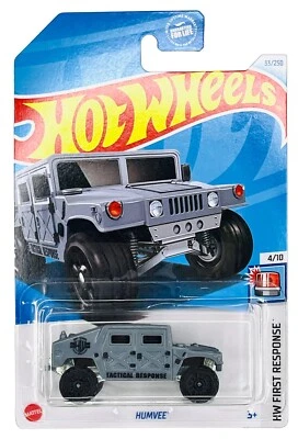 Hot Wheels HUMVEE HUMMER Tactical Response 2021 HW First Response  Military - Image 1 of 3