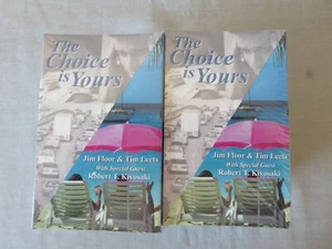 The Choice is Yours Jim Floor & Tim Leets Robert Kiyosaki 10 Pack Cassettes INA - Picture 1 of 6