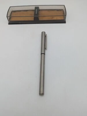 Stylo plume chromé vintage, Reynolds en boite - Photo 1/4