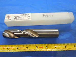 CLEVELAND 1" HSS SCREW MACHINE TWIST DRILL BIT 4" LOC 6 1/2 OAL 1.0 - Picture 1 of 3