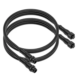 9.84ft 2 Pin 18AWG IP68 Extension Cable Wire with Male and Female Connectors ... - Picture 1 of 6