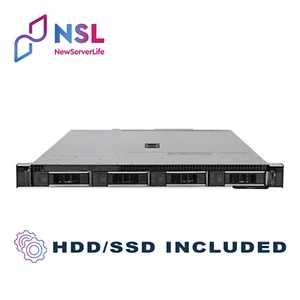 DELL PowerEdge R340 4LFF 1x E-2124 3.3GHz =4C 32GB H730p PCIe 2x 4TB SAS 2xRJ45 - Picture 1 of 3