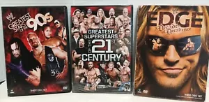 WWE DVD Lot 3 Sets 9 Discs Greatest Superstars Of 21st Century 1 Neu Sealed - Bild 1 von 2