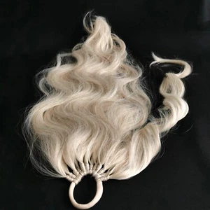 Waves Light Ponytail Synthetic Hair Extension On Elastic Band Festival Hair 26' - Picture 1 of 3