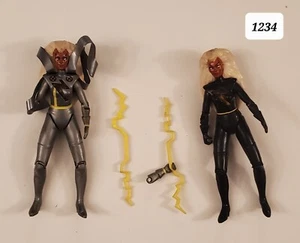 Vintage 1991 Uncanny X-Men Storm Figure Toy Biz Marvel Silver Variant Lot 1234 - Picture 1 of 4