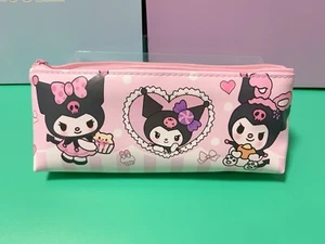 Sanrio Adorable Kuromi Soft Pencil Case New - Picture 1 of 1