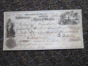 Alaska Centennial 1967 Replica Check as Invitation to Fairbanks AK Party Hickel - Picture 1 of 3