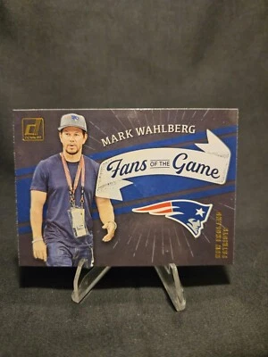 2022 Panini Donruss Fans of the Game Mark Wahlberg #FG-MW New England Patriots - Image 1 of 2
