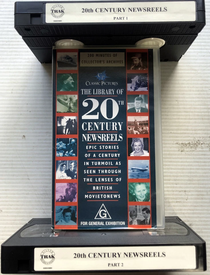 the library of 20th century newsreels (VHS Tape, 1997) - Image 1 of 1