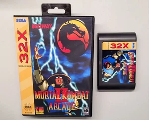 New & improved Mortal Kombat 2 Arcade Edition v1.5c for Sega 32x - Picture 1 of 10