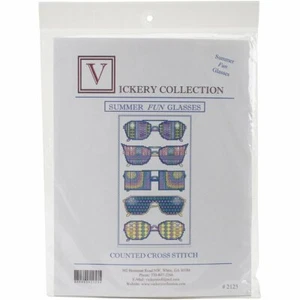 Vickery Collection VERANO DIVERTIDAS GAFAS Kit de punto de cruz contado 2125 16 unidades - Imagen 1 de 1
