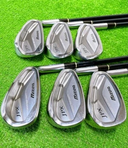 Mizuno JPX E500 FORGED Iron Set 6 Clubs 5-Pw Carbon Shaft Regular Flex - Picture 1 of 9