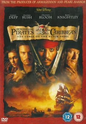 Pirates Of The Caribbean: The Curse Of The Black Pearl (2003) DVD, Johnny Depp - Image 1 of 2