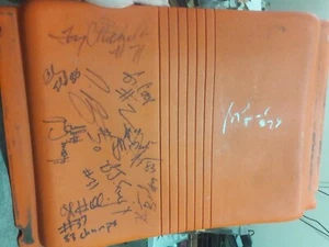 Orange Bowl 12 Signed Players Assorted Years Stadium Seat Miami Hurricanes - Picture 1 of 7