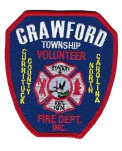 Crawford Twp (Currituck Co.) NC North Carolina Volunteer Fire Dept. Sta. 4 patch - Picture 1 of 1