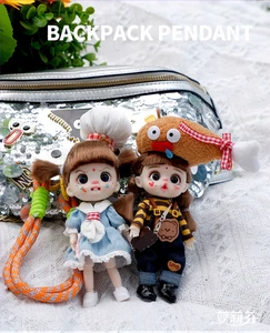 LUOLIFEN BJD bambola ragazza carina borsa telefono ciondolo 13 cm action figure giocattolo nuovo regalo - Foto 1 di 20