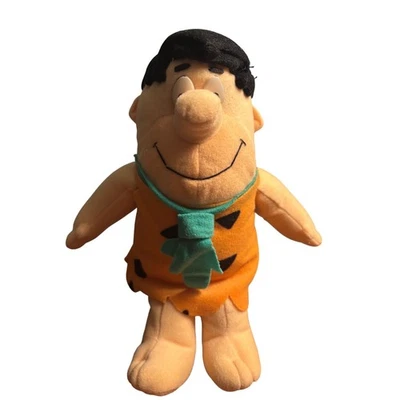 Juguete de peluche vintage Fred Picapiedra personaje de Hanna-Barbera de Los Picapiedra Foto 1 de 4