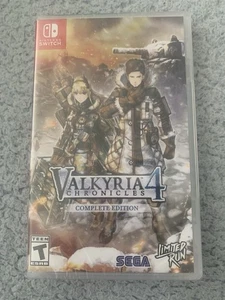 Limited Run 255 Valkyria Chronicles 4 Complete Edition Nintendo Switch PAX Cover - Picture 1 of 2