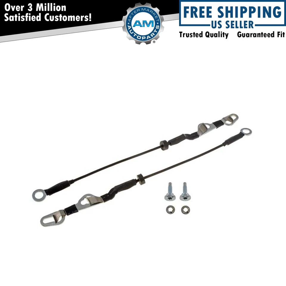 Juego de 2 pares de correas de cable para puerta trasera para camioneta Colorado Canyon 04-12 Foto 1 de 1