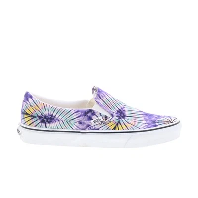 Vans Classic Slip-On VN0A5AO86G6 Mens Purple Skate Inspired Sneakers Shoes