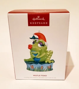 Hallmark Keepsake Ornament 2024 Magic Mistle Toad - Picture 1 of 5