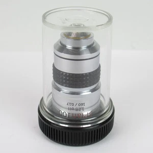 OLYMPUS SPLAN 100 1.25 160/0.17 OIL MICROSCOPE OBJECTIVE LENS - 100X - Picture 1 of 6