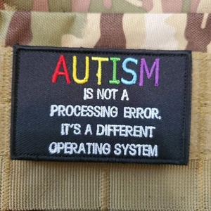 AUTISM Tactical Morale Patch Klettverschluss - Bild 1 von 1