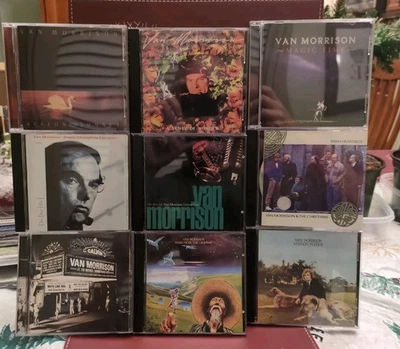 Lot of 9 Van Morrison CDs - Best of Vol 2- Magic Time- Avalon - Chieftains  Foto 1 de 4
