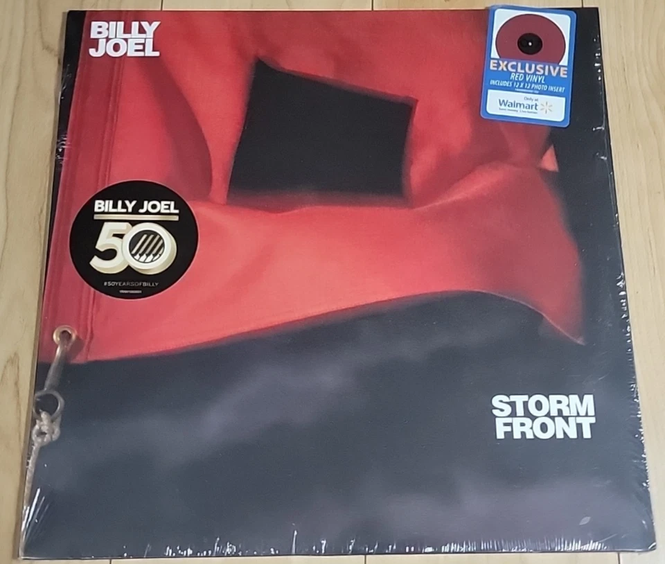 Billy Joel- Storm Front- LP 2022 Columbia Red Vinyl