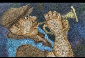 acrylic on canvas Mario ayra 28 x19 cm T: Tree load cuban art - Picture 1 of 2