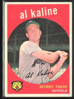 Al Kaline 1959 Topps B #360 Detroit Tigers - Image 1 of 3