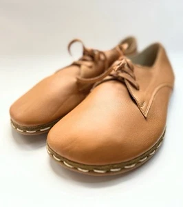 Sabah Style, Handmade Turkish Oxford Shoes Brown Women’s Size EU 40 US 9.5 - Picture 1 of 7