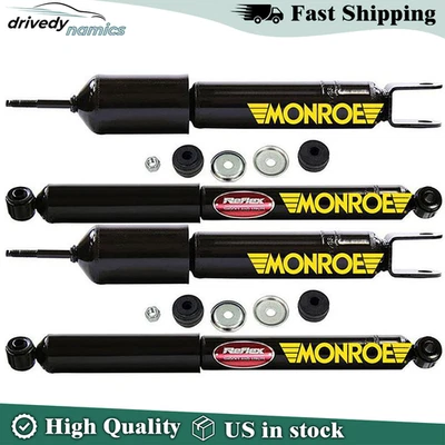 NUEVO Kit Amortiguadores Delanteros y Traseros Monroe Reflex Para Chevy Tahoe GMC Yukon XL Foto 1 de 4