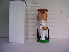 2002 STU & STAN CLIBURN NEW BRITAIN ROCK CATS BOBBLEHEAD SGA MINT VERY RARE !