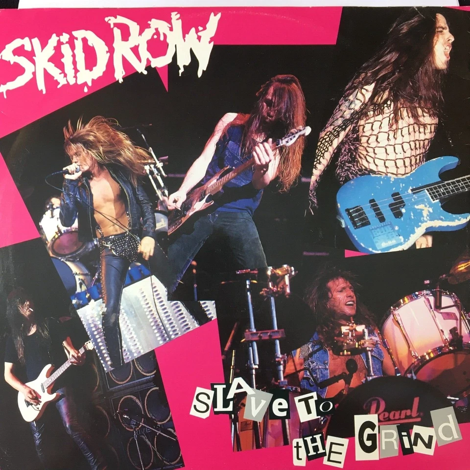 SKID ROW SLAVE TO THE GRIND 12'' VINYL ATLANTIC RECORDS A7603(TX) 1991 UK FIRST - Image 1 of 4