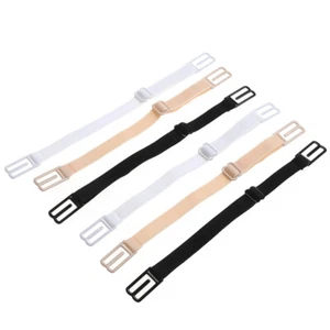 3 Paia Porta Cinghia per Sport Antiscivolo Nero Colore Pelle Bianco - Foto 1 di 9