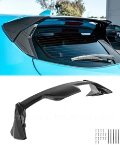 Rear Glossy Black Wing Spoiler 19-Up Toyota Corolla Hatch & GR Corolla CE Style - Picture 1 of 23
