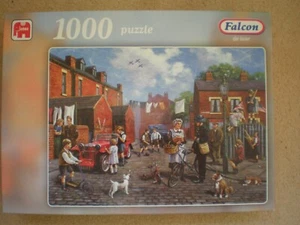 1000 PIECE JIGSAW PUZZLE by FALCON - WAR TIME STREETS. Complete - Picture 1 of 2