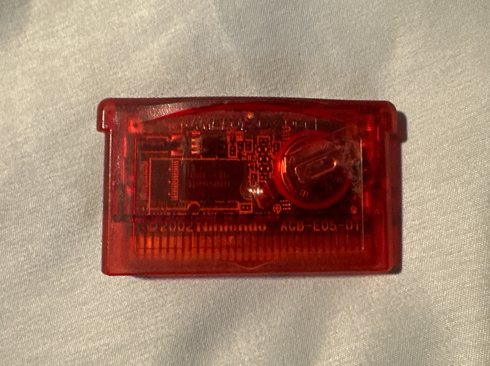 Pokemon Ruby Japanese Pocket Monsters Nintendo Gameboy Advance GBA NO label - Image 1 of 2