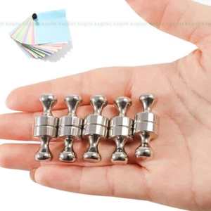 6-15Pcs Super Strong Neodymium Magnet Refrigerator Magnetic Pins Nail Thumbtack  - Picture 1 of 15