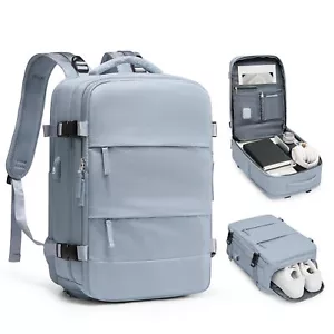 Travel Backpack For Women Men Airline Approved Carry On Backpack Flight Appro... - Picture 1 of 8