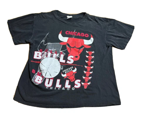 VTG 90’s Chicago Bulls Men’s Magic Johnson T ‘s Single Stitch T Shirt Size Large Cover