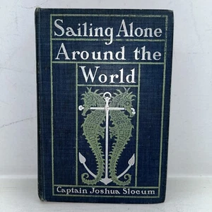Sailing Alone Around the World - Captain Joshua Slocum - Early Print - 1905 - Picture 1 of 14