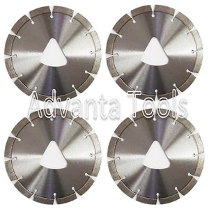 4PK 6" Early Entry Green Concrete Diamond Blades fit Husqvarna Soff-Cut Saws - Picture 1 of 1