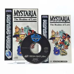 Juego Sega Saturn: Mystaria The Realms of Lore - embalaje original e instrucciones | versión PAL - Imagen 1 de 5